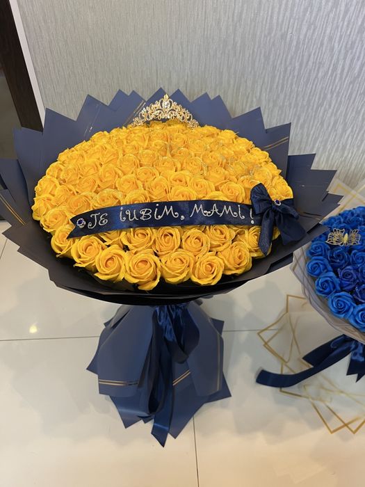 Buchete din trandafiri de sapun