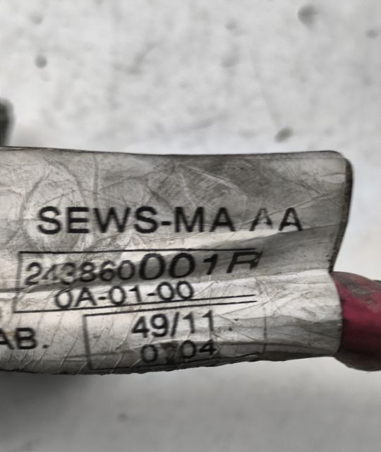 Borna acumulator baterie plus 243860001R Renault Megane a 3-a generat