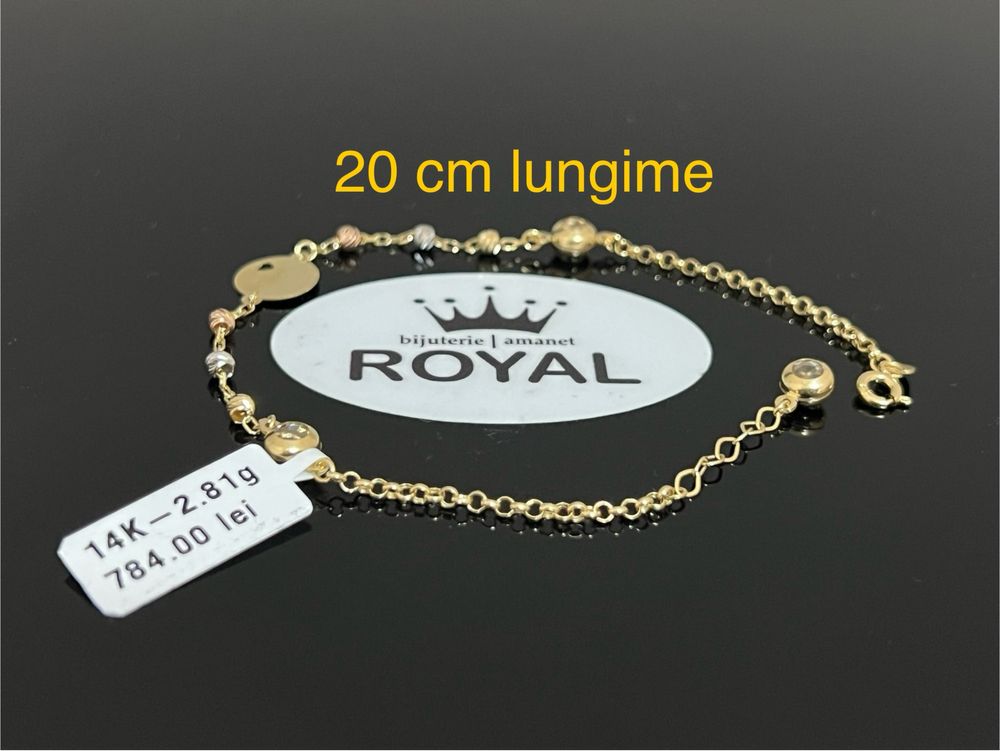 Bijuteria Royal CB : Bratara dama aur 14k 2,81 grame