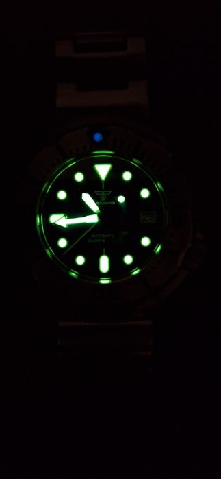 Ceas nou, automatic, mecanism Seiko.