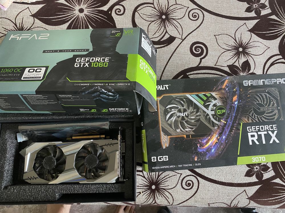 Видеокарта KFA2 GeForce GTX 1060 3 GB