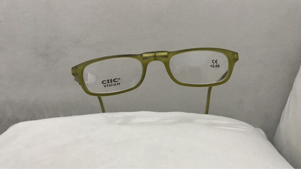 Ochelari de citit de aproape +2,00 cu magnet originali Italia