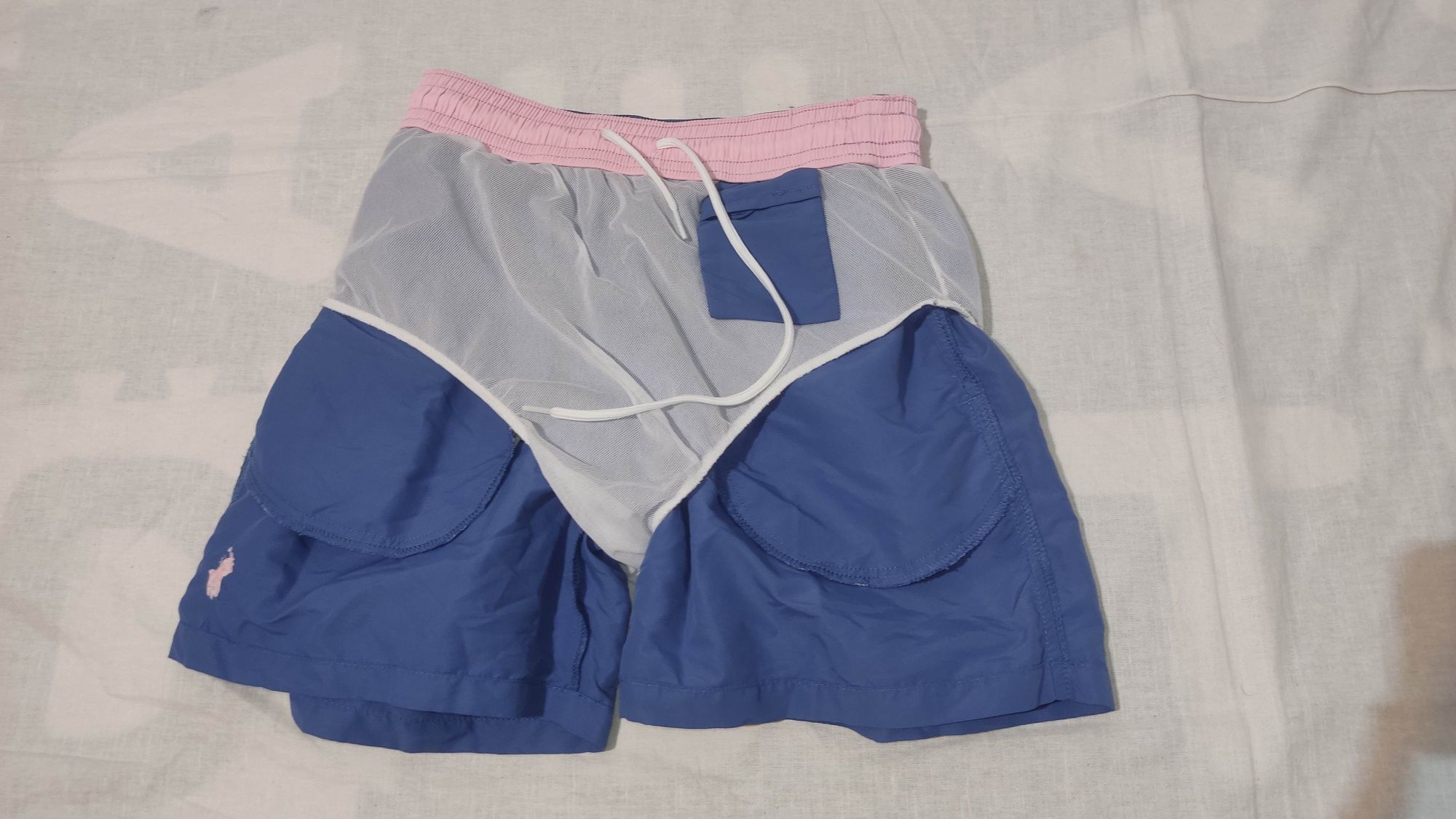 Pantaloni Polo Ralph Lauren mărimea XS 100% poliester vara apa baie