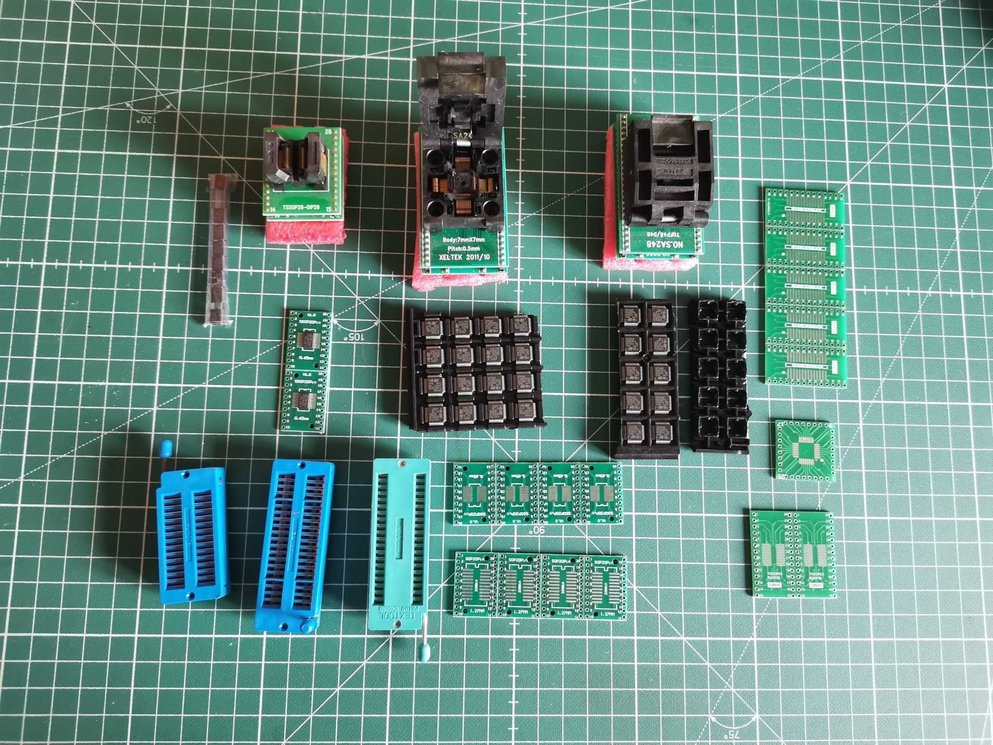 Pachet adaptoare TQFP SSOP + microcontrollere STM32