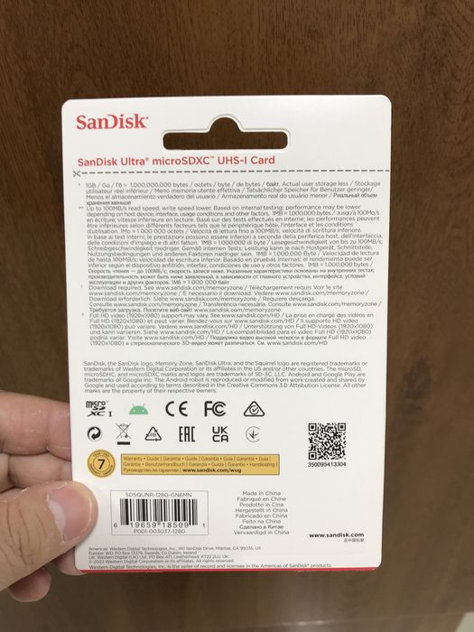 SanDisk yengi orginal