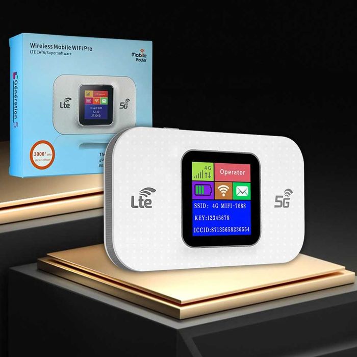 ДОСТАВКА! Портативный Карманный Wi-Fi роутер 5G 300 Mbs 3000 mAh