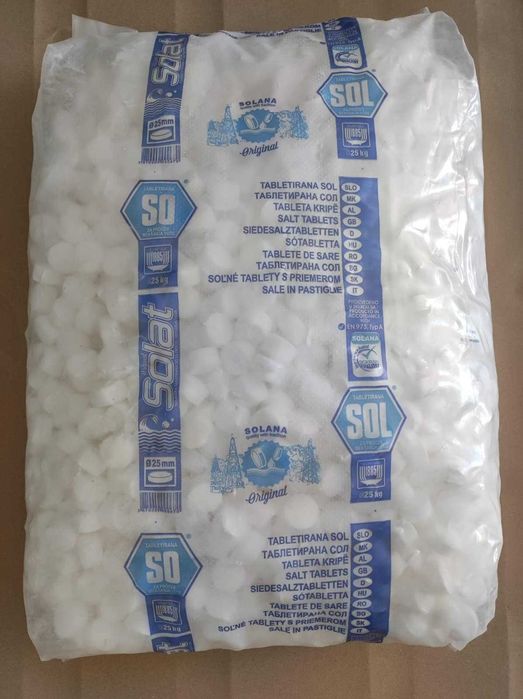 Таблетирана сол 25 кг