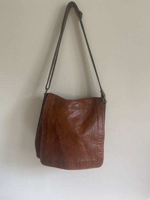 Оригинална кожена чанта Fossil