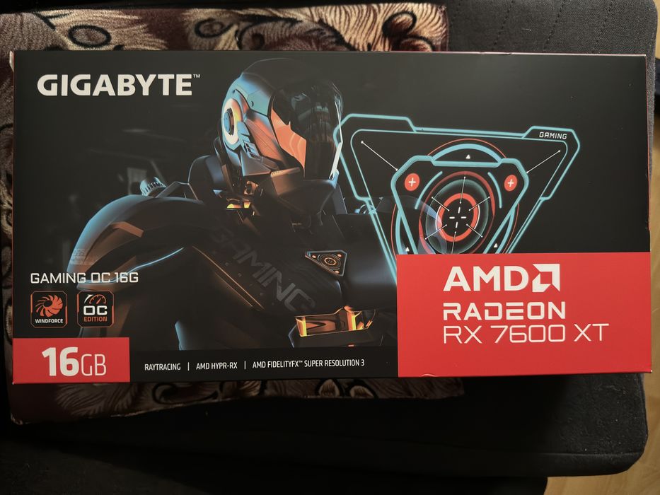 Placa video AMD RX 7600 XT GIGABYTE 16GB
