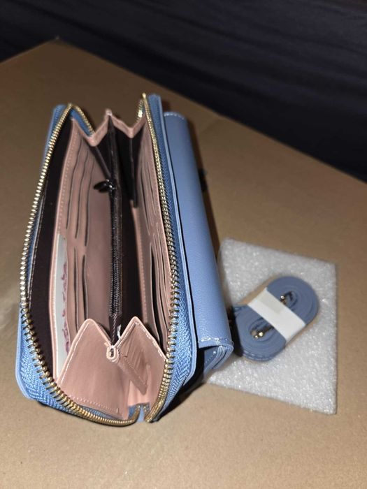Portofel Damă Baellerry – Elegant, Multifuncțional, Culoare Bleu