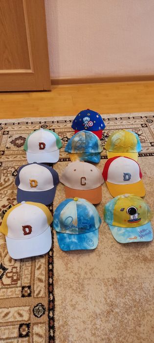 Продам детские кепки 3-10 лет
