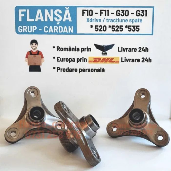 Flansa F10 / F11 NOUĂ grup spate cardan 7584448. 3.08 și alte