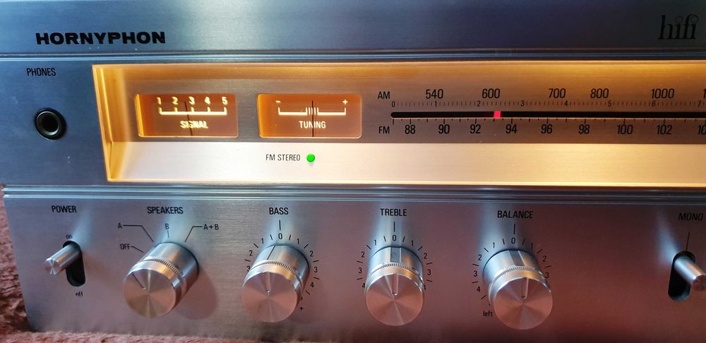 Hornyphonic HiFi Soaud Project TA-6000 amplituner vitange 2X40W