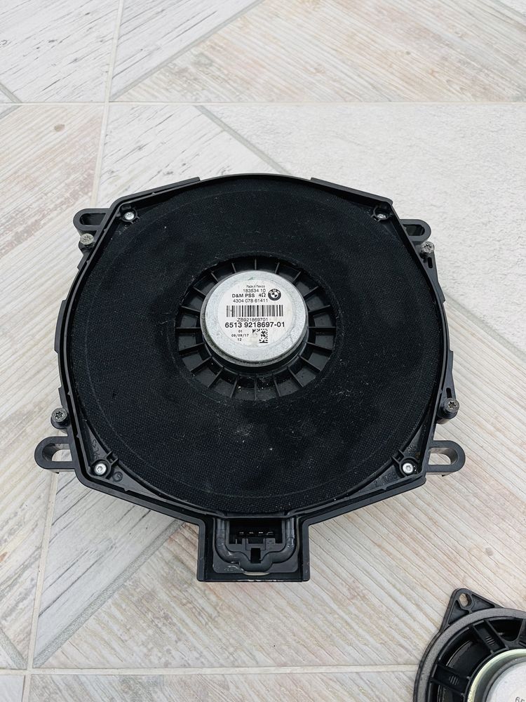 2 Subwoofer BMW X5,X6-E70,E71,E72+difuzor BMW E87,E90,E60,E70-Original