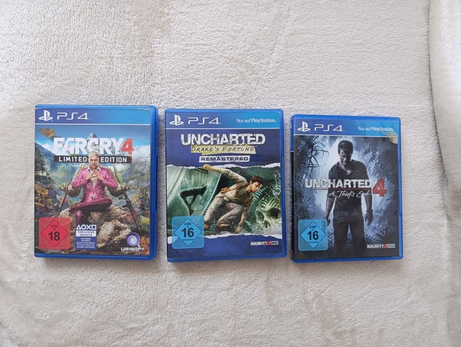 Jocuri PS4 în stare buna