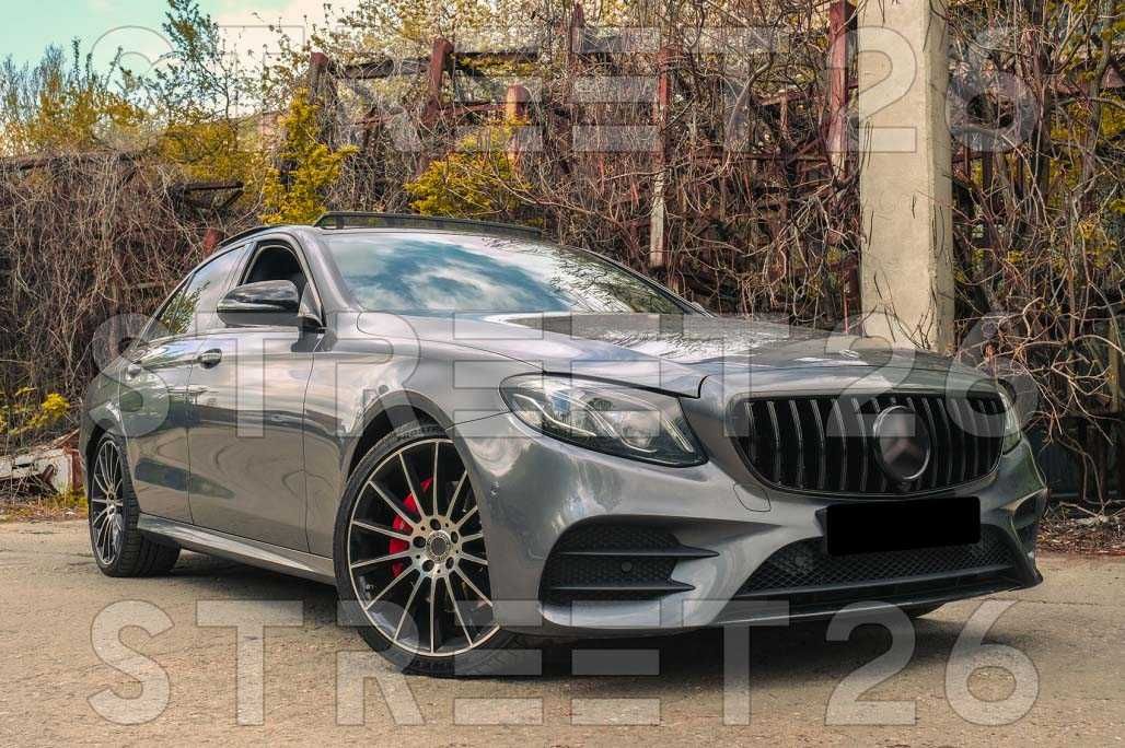 Grila Mercedes E-Class W213 C238 (2016-2020) Panamericana Design Negru