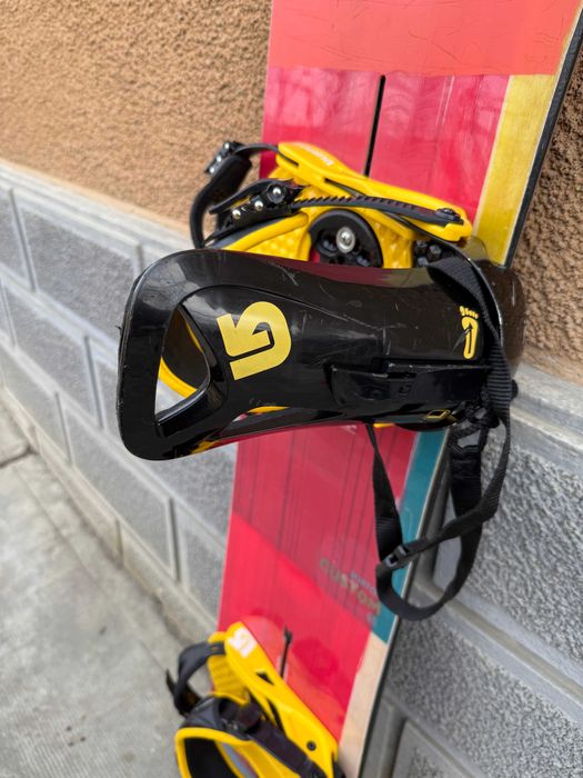 placa snowboard burton custom wide L165
