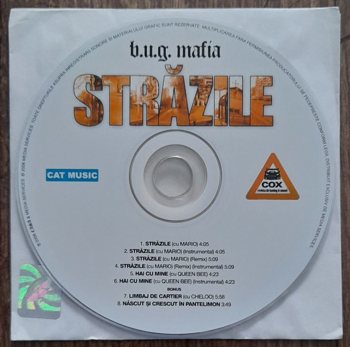 Cd b.u.g. mafia - Strazile
