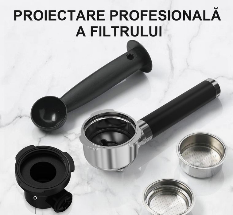 Espressor manual 3 in 1, Capsule/cafea macinata/pad cafea