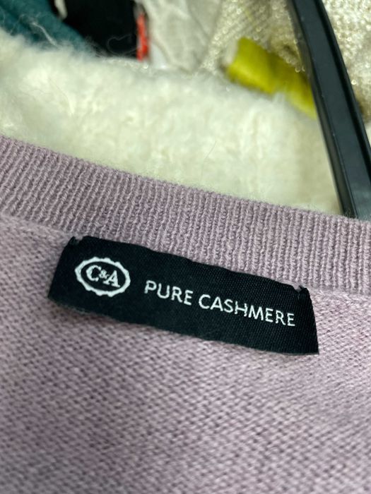 C&A PURE CASHMERE размер L / XL дамски кашмирен пуловер 100% КАШМИР