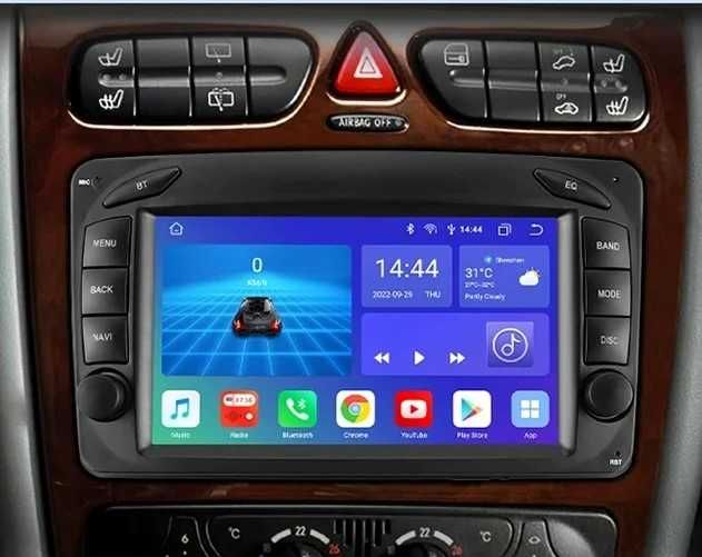 Mercedes C-class W203 Vito Viano мултимедия Android GPS навигация