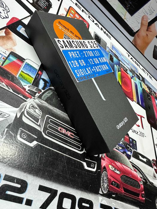 SAMSUNG S25 128 GB / SIGILAT+Factura/ CreativAmanet