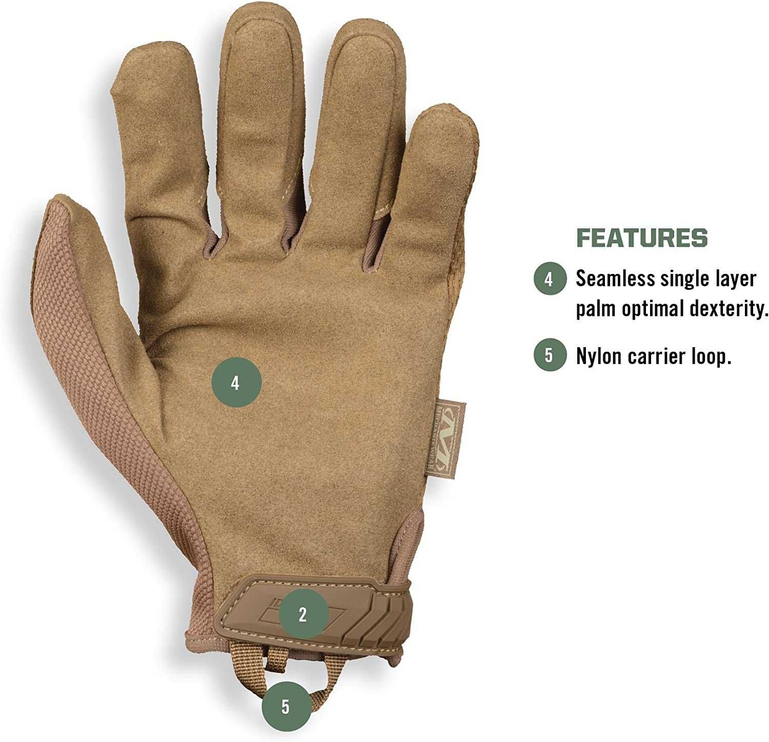 Перчатки Mechanix Wear The Original Coyote Tactical Work Gloves!