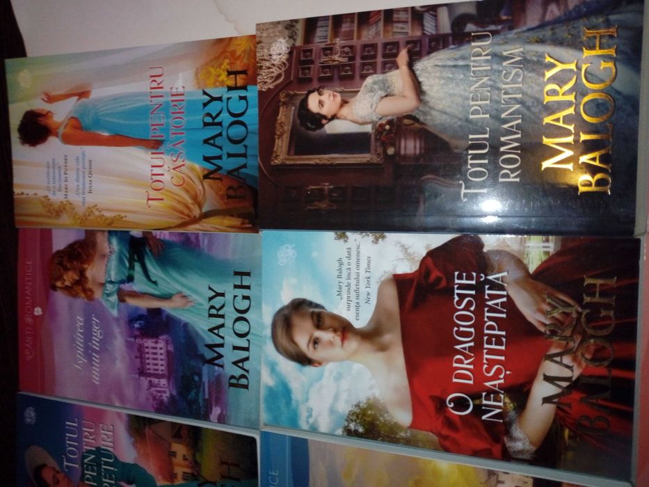 Carti romantice MARY PUTNEY  8 volume noi noute