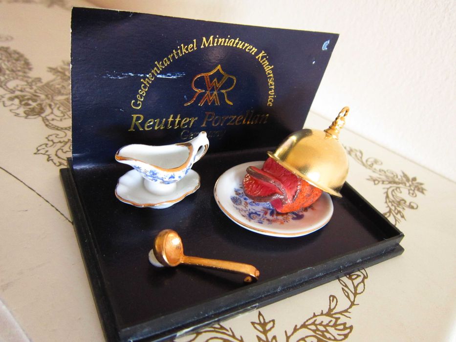 cadou deosebit rar Reutter Germany miniaturi  Dollhouse 1:12