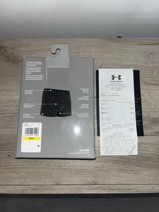 Vând set boxeri noi Under Armour bărbați mărimea M