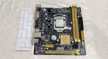 Материнская плата Asus H81 (1150 сокет, ddr3) + процессор i5-4460