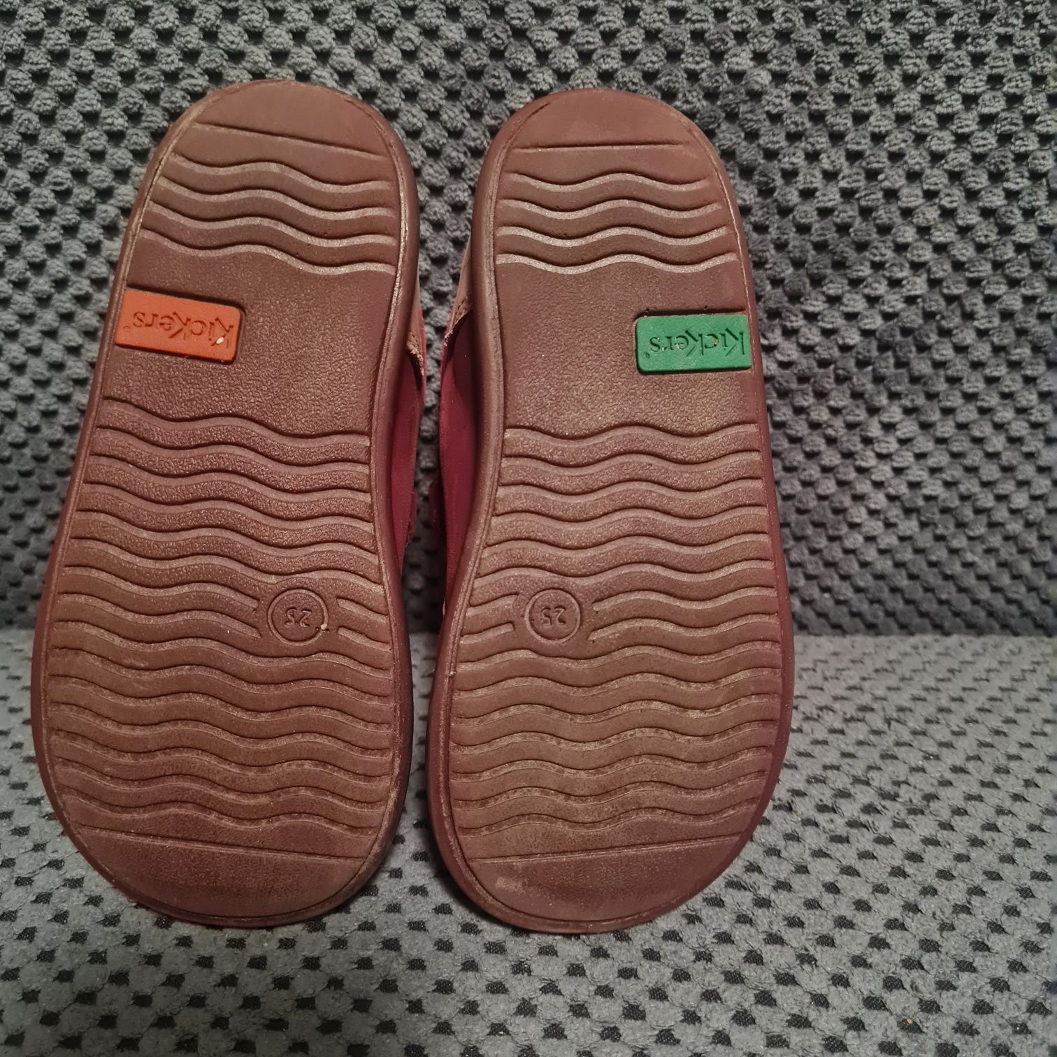 KicKers кожени високи обувки 25 номер