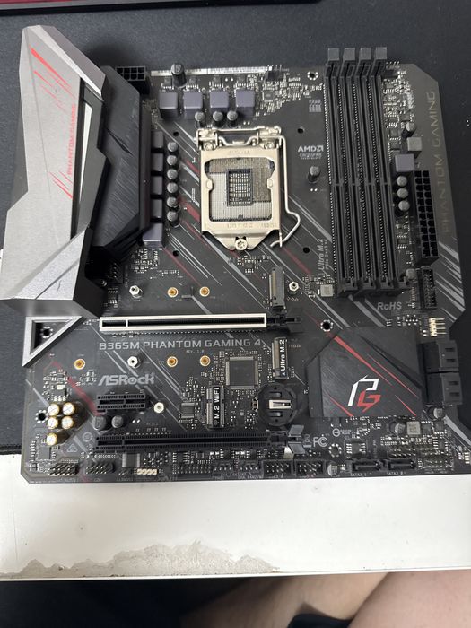 Материнка B365М PHANTOM GAMING 4
