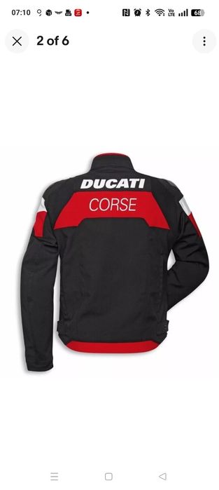 Geaca Moto Barbati Ducati Corse