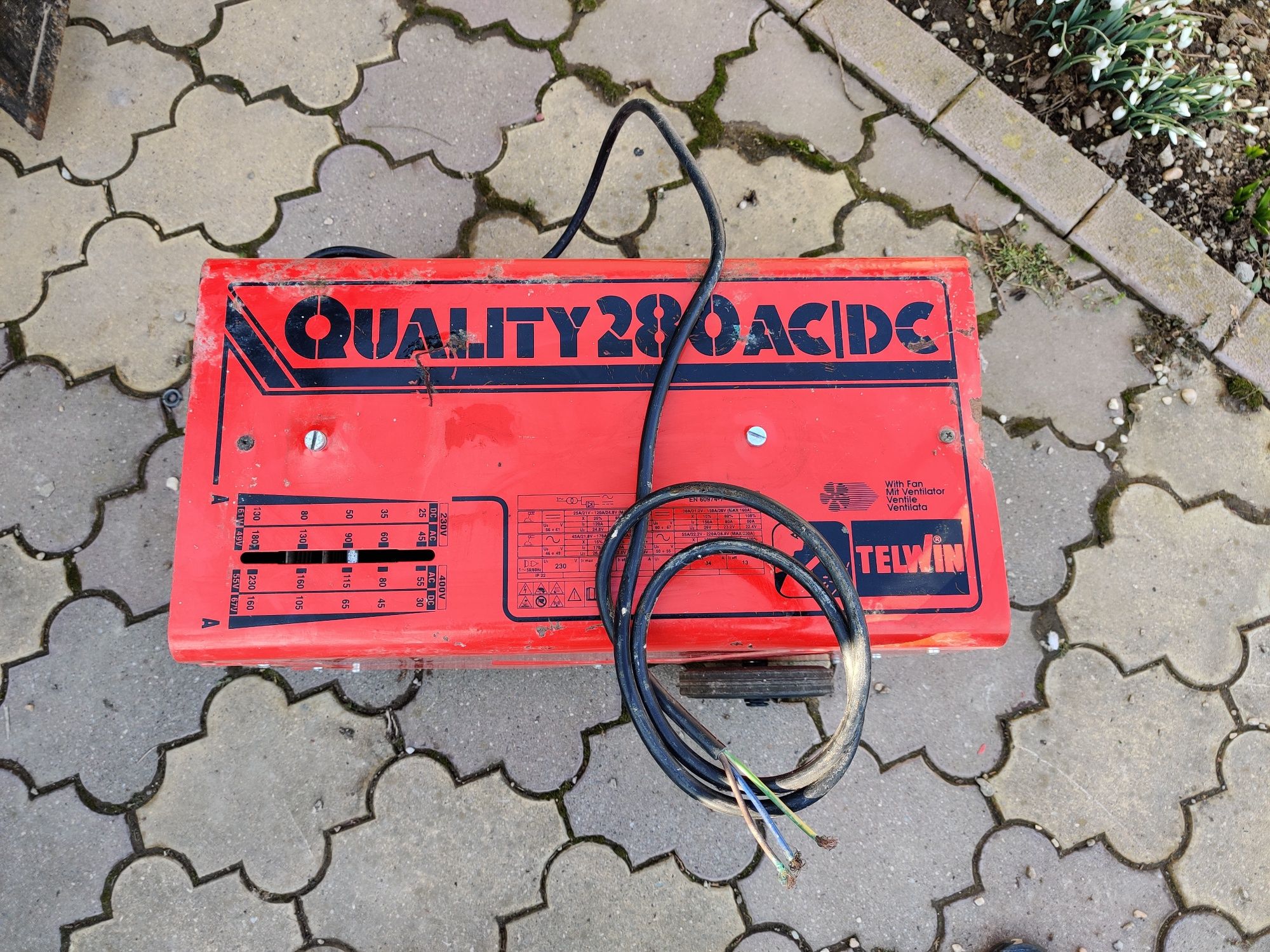 Aparat sudura Telwin Quality 280 AC/DC