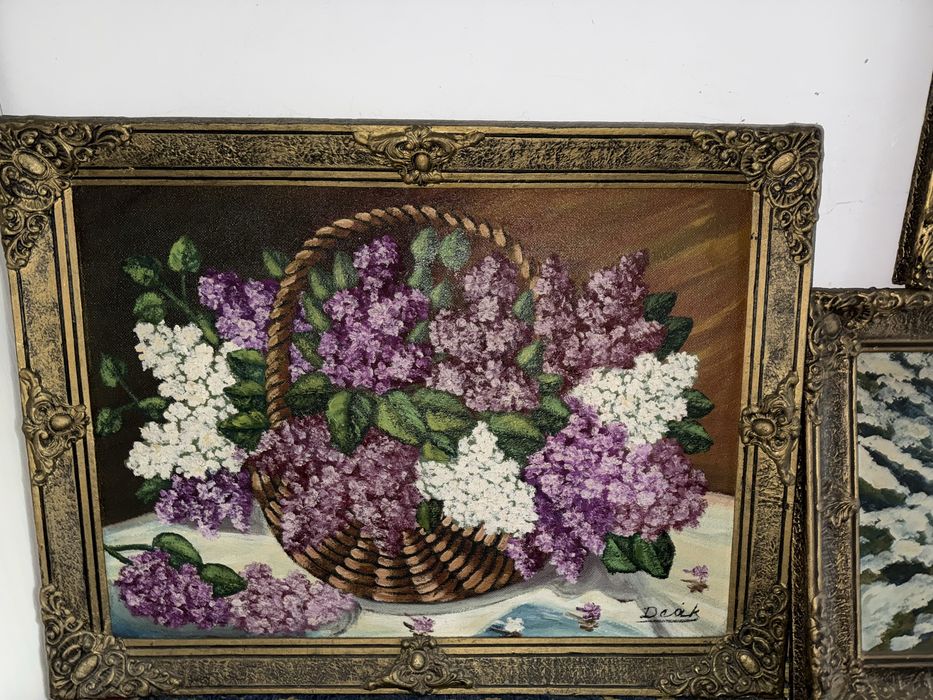 Tablouri pe panza la 1000 lei bucata