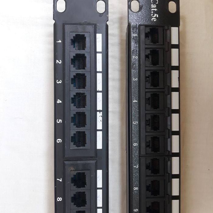 Патч панель. 2 шт