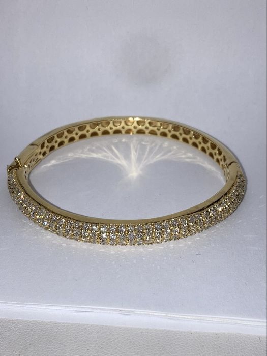 Bratara aur 18kt.diamante 3.30 ct