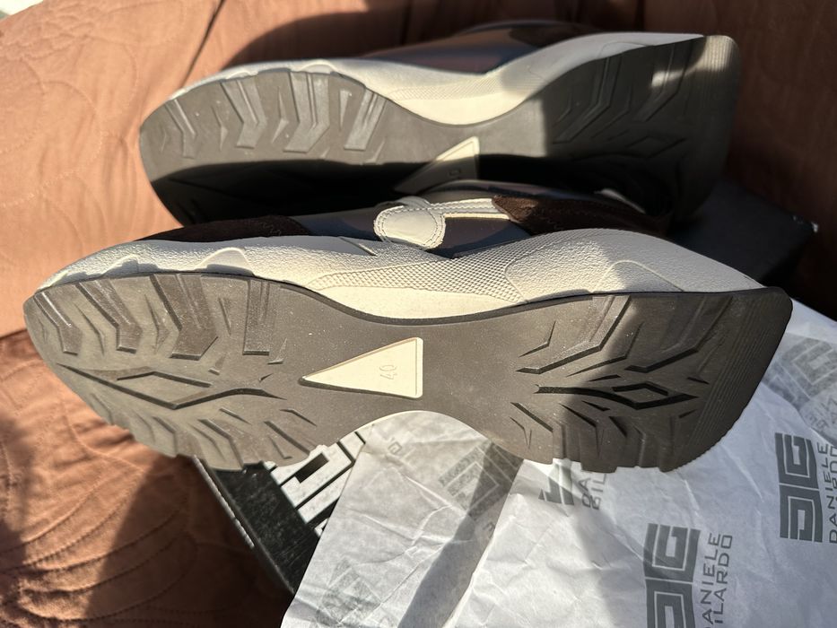 Чисто нови естествена кожа дамски кафяви