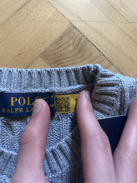 Pulover Polo Ralph Lauren gri