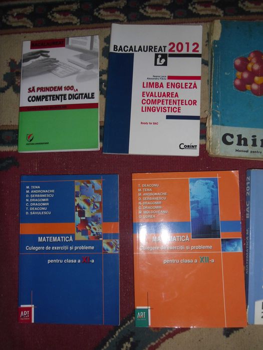 culegere ,mate. fizic.,manuale scolare