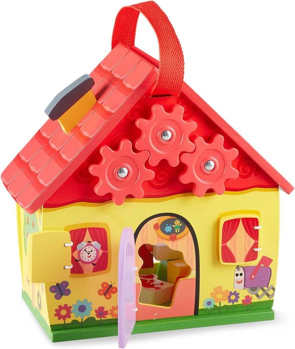 Melissa and Doug Дървена къщичка с активности Загадките на Блу
