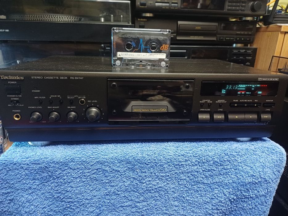 Technics rs bx747 deck caseta cap de serie