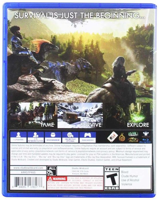 Ark Survival Evolved PS4