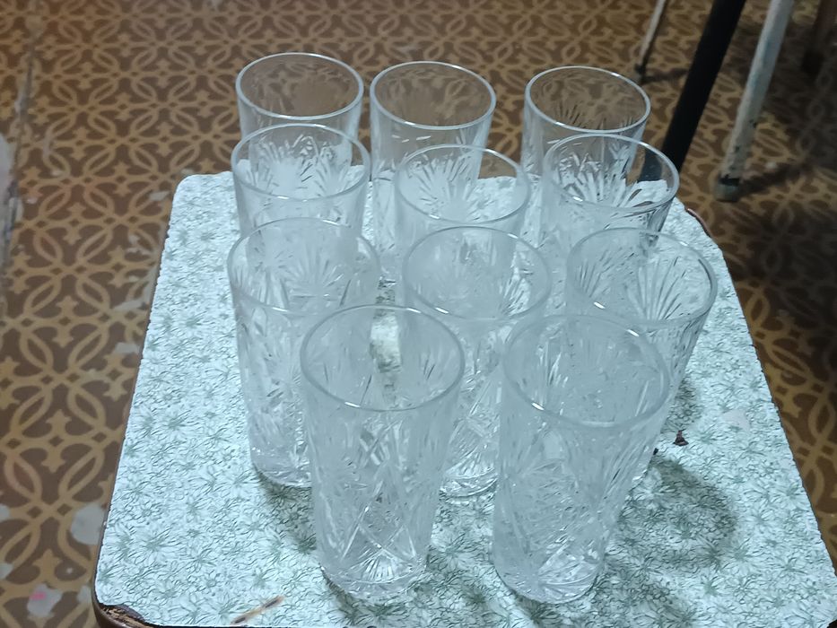 Продам хрустальные стаканы