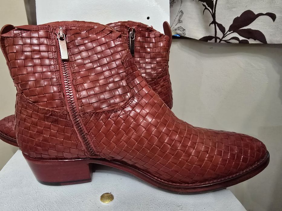 Италиански боти Pakros, естествена кожа