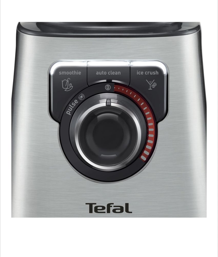 Blender Tefal 1200W, 6 lame detasabile, vas din sticla, 3 programe