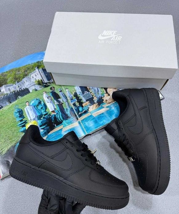 Nike Air Force 1 Triple Black 36,37,38,39.40,41,42,43,44,45,46,47