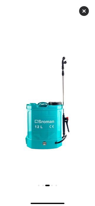 Pompa Stropit Acumulator+Atomizor Electric 12/16Litri Broman