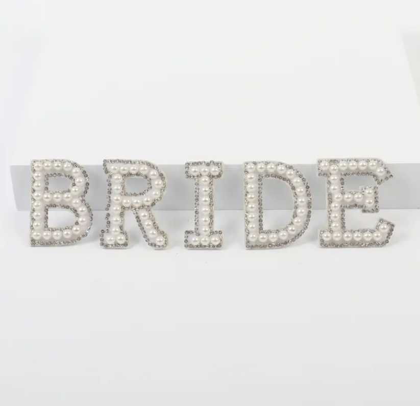 САМО ДНЕС БЕЗПЛАТНА ДОСТАВКА 21.07 Букви „BRIDE“ за сватба, моминско